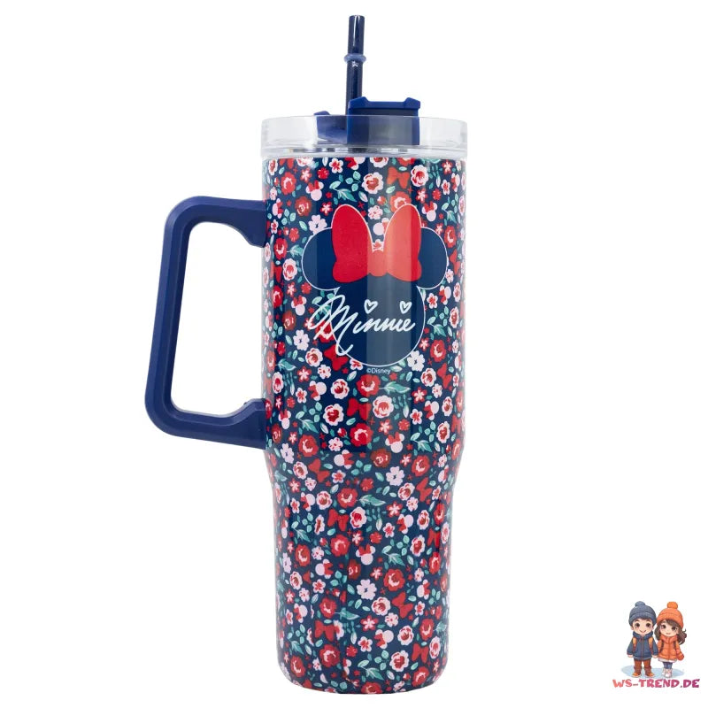 Disney Minnie Maus Edelstahl XL Iso Kaffeebecher Thermobecher To-Go 940 ml - WS-Trend.de