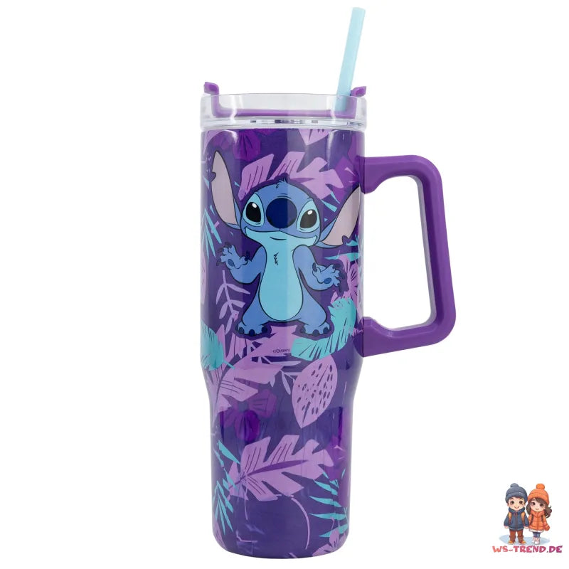 Disney Stitch Edelstahl XL Iso Kaffeebecher Thermobecher To-Go 940 ml - WS-Trend.de