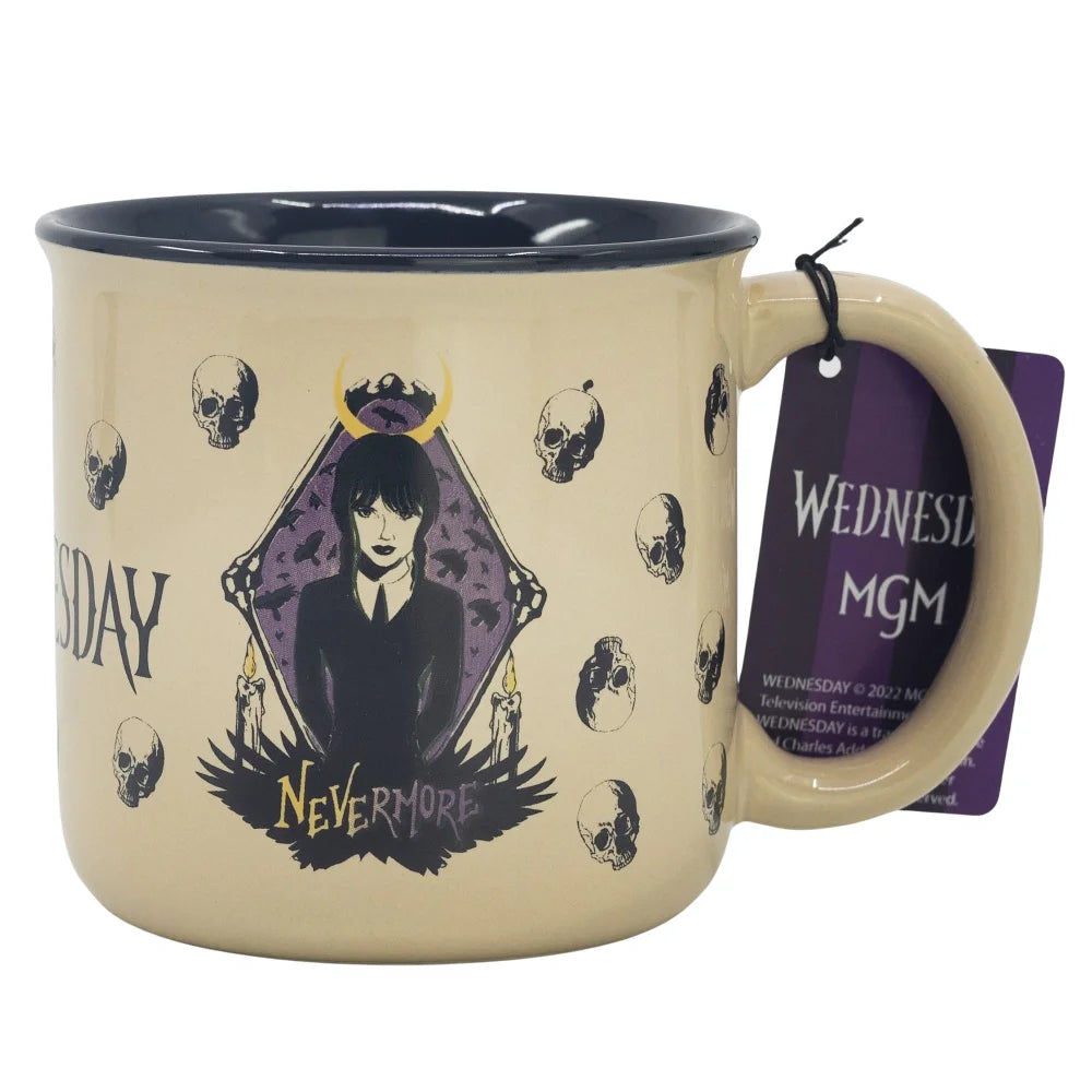 Wednesday Kaffeetasse Teetasse Tasse Geschenkidee 410 ml 14 OZ - WS-Trend.de