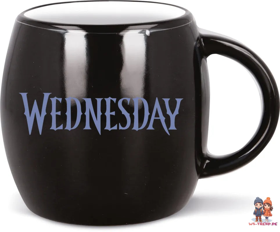 Wednesday Kaffeetasse Teetasse Tasse Geschenkidee 380 ml 14 OZ - WS-Trend.de