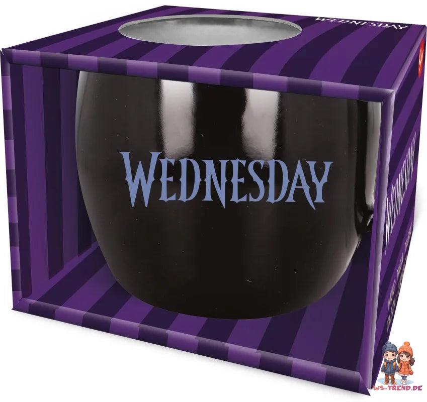Wednesday Kaffeetasse Teetasse Tasse Geschenkidee 380 ml 14 OZ - WS-Trend.de