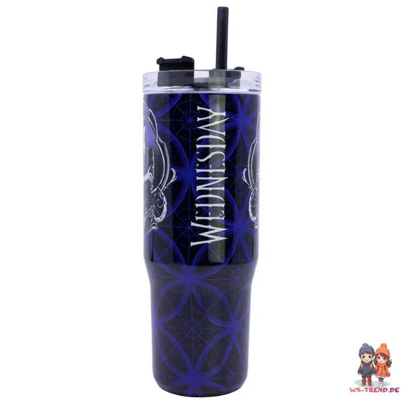 Wednesday Edelstahl XL Iso Kaffeebecher Thermobecher To-Go 940 ml - WS-Trend.de