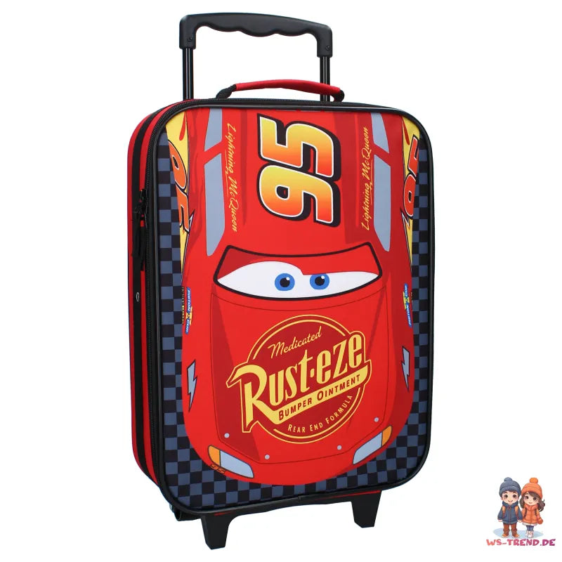 Disney Pixar Cars Kinder 2tlg Set Trolley Kinderkoffer plus Alu Trinkflasche - WS-Trend.de
