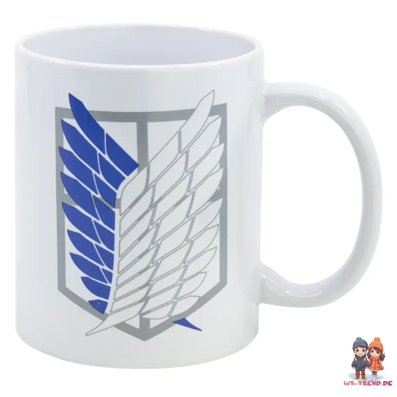 Anime Attack on Titan Teetasse Tasse Kaffeetasse Geschenkidee 325 ml - WS-Trend.de