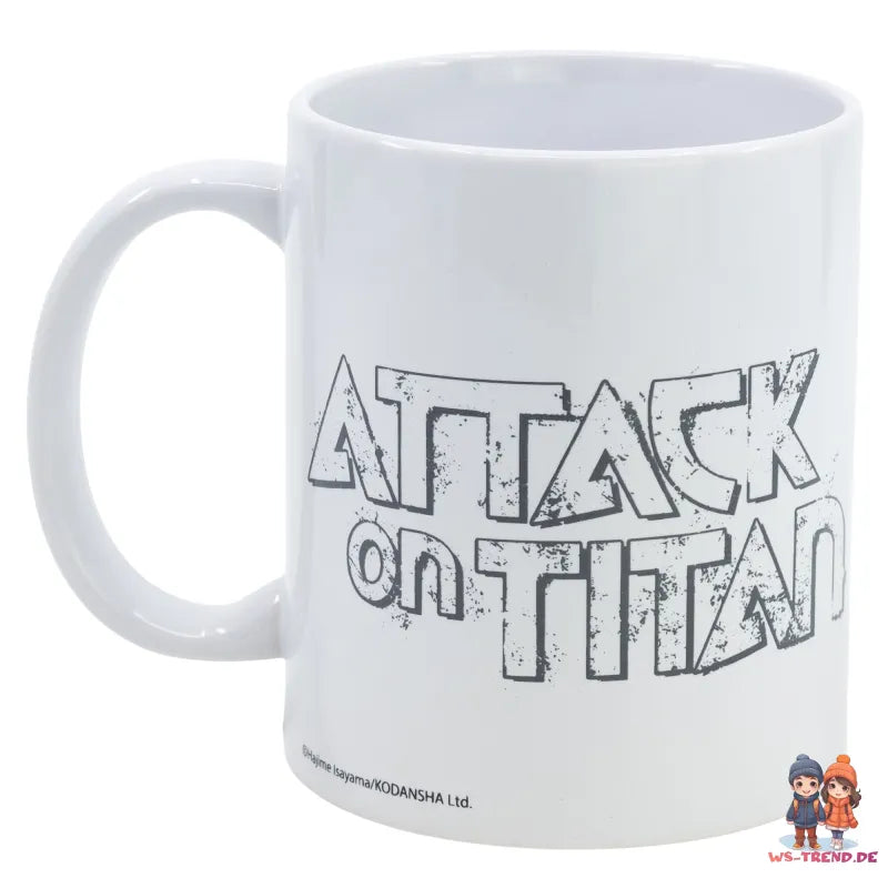 Anime Attack on Titan Teetasse Tasse Kaffeetasse Geschenkidee 325 ml - WS-Trend.de