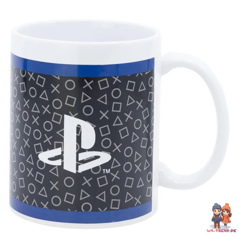 Sony Playstation Teetasse Tasse Kaffeetasse Geschenkidee 325 ml - WS-Trend.de