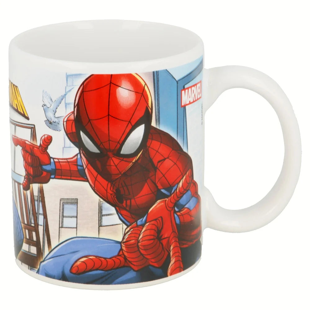 Marvel Spiderman Teetasse Tasse Kaffeetasse Geschenkidee 330 ml - WS-Trend.de