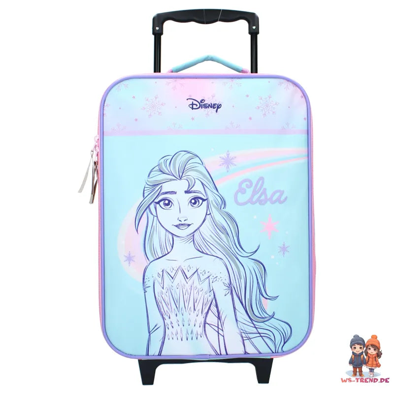 Disney Die Eiskönigin 2 tlg Set Mädchen Trolley Kinderkoffer Strandtuch 70x140 cm - WS-Trend.de
