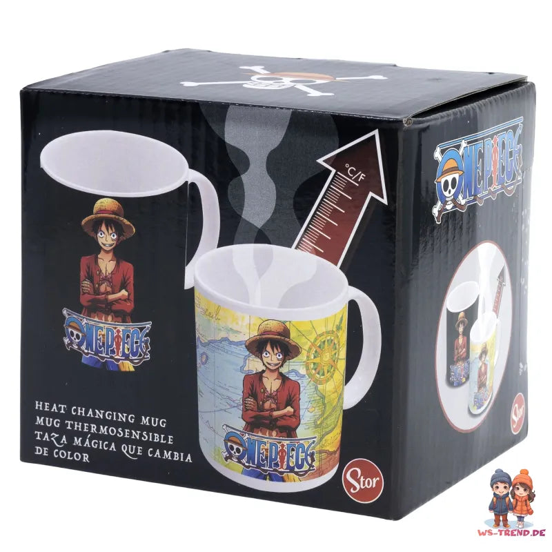 Anime One Piece Ruffy magische Teetasse Tasse Kaffeetasse Geschenkidee 325 ml - WS-Trend.de
