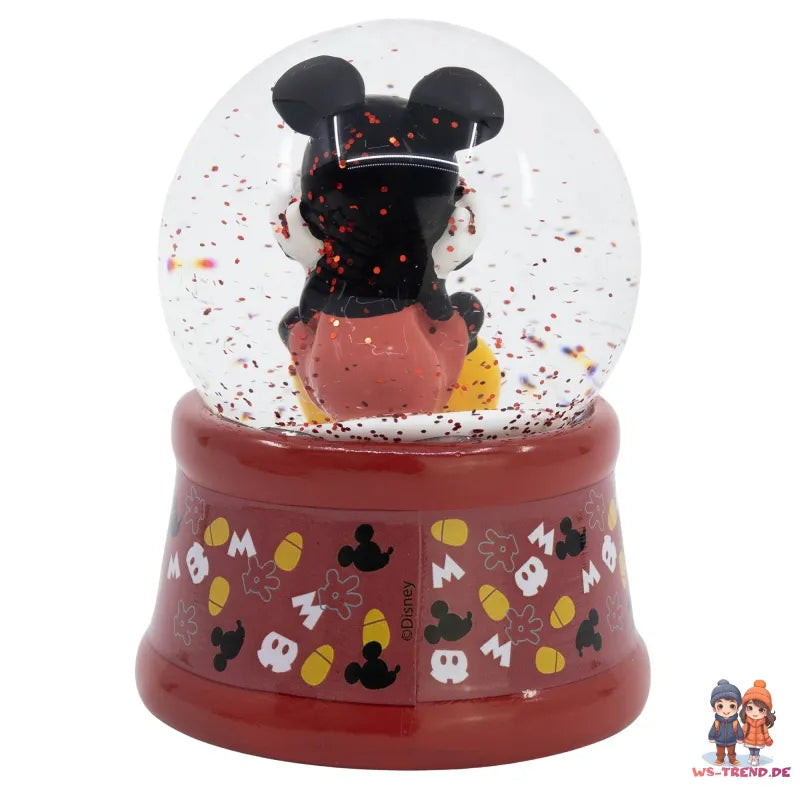 Disney Mickey Maus mini Glaskugel Schneekugel 9 x 7 cm - WS-Trend.de