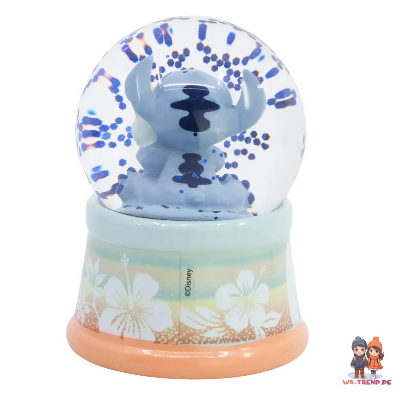 Disney Lilo und Stitch mini Glaskugel Schneekugel 9 x 7 cm - WS-Trend.de