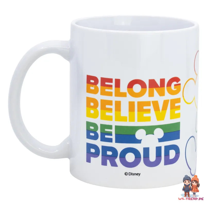 Disney Mickey Maus Teetasse Tasse Kaffeetasse Geschenkidee 325 ml - WS-Trend.de