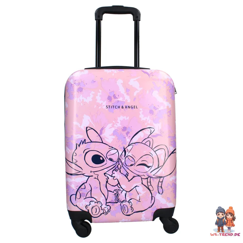Disney Lilo und Stitch Angel 2 tlg. Set Trolley Koffer Reisekoffer plus Lunchbox - WS-Trend.de