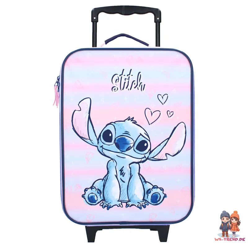 Disney Lilo und Stitch 2 tlg. Set Kinder Trolley Rucksack Reisekoffer Lunchbox - WS-Trend.de