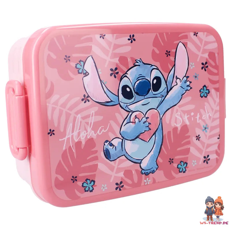 Disney Lilo und Stitch Angel 2 tlg. Set Trolley Koffer Reisekoffer plus Lunchbox - WS-Trend.de