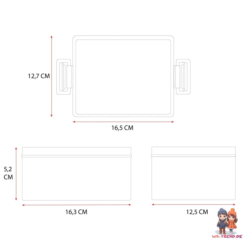 Disney Lilo und Stitch 2 tlg. Lunch Set Brotdose plus Trinkflasche 650 ml - WS-Trend.de