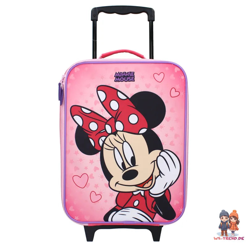 Disney Minnie Maus 2 tlg. Set Kinder Trolley Koffer Reisekoffer plus Strandtuch - WS-Trend.de