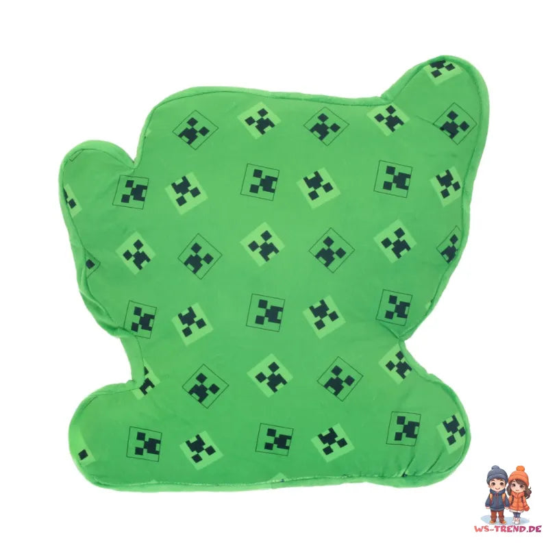 Gamer Minecraft Steve Alex Creeper 3D Kissen Dekokissen 40x40 cm - WS-Trend.de