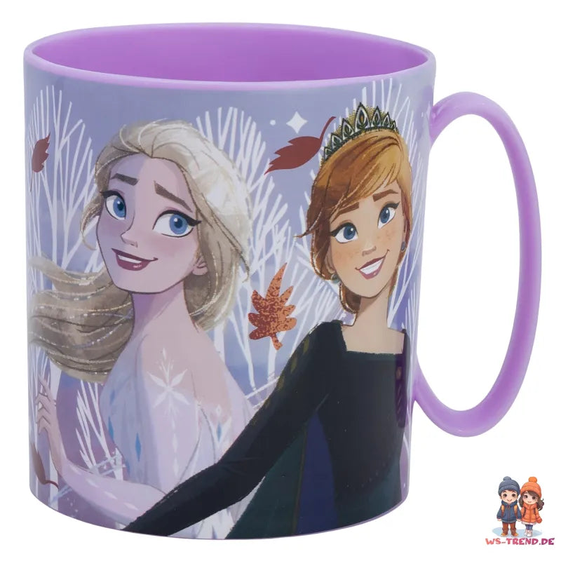 Disney Die Eiskönigin Elsa Kinder Geschirr-Set 3 teilig Becher Teller Schüssel - WS-Trend.de