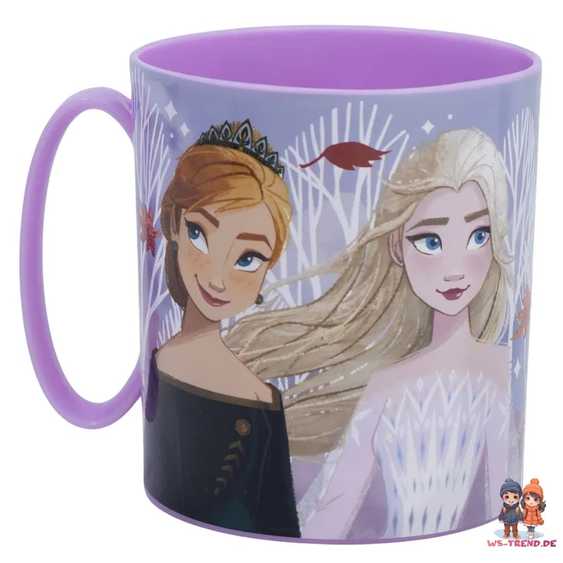 Disney Die Eiskönigin Elsa Kinder Geschirr-Set 3 teilig Becher Teller Schüssel - WS-Trend.de