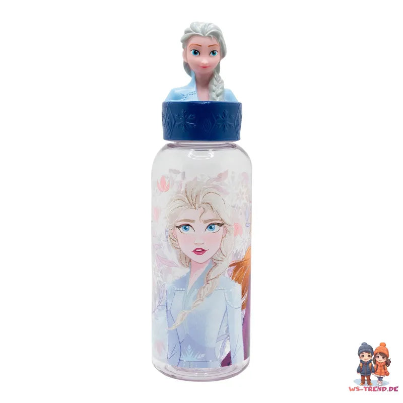 Disney Die Eiskönigin Elsa 3D Kopf Kinder Trinkflasche Flasche 560 ml - WS-Trend.de