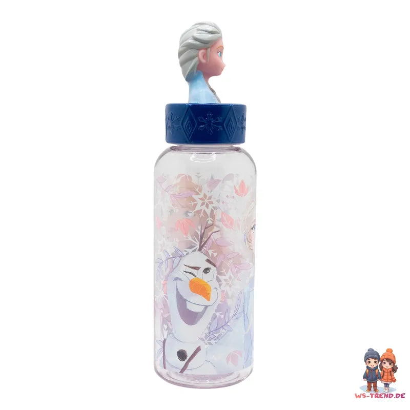 Disney Die Eiskönigin Elsa 3D Kopf Kinder Trinkflasche Flasche 560 ml - WS-Trend.de
