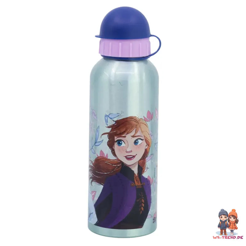 Disney Die Eiskönigin Anna Elsa 2 tlg Kinder Lunch Set Brotdose Alu-Trinkflasche 530ml - WS-Trend.de