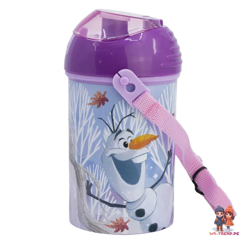 Disney Die Eiskönigin Elsa Anna Olaf Kinder Trinkflasche Flasche 450 ml - WS-Trend.de