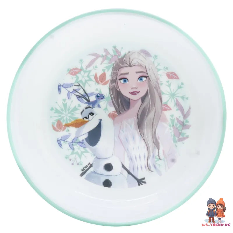 Disney Die EIskönigin Elsa Kinder Geschirr Set 3 teilig Becher Teller Schüssel WS Trend.de