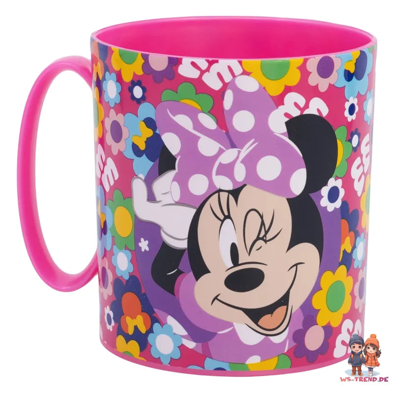 Disney Minnie Maus Kinder Geschirr-Set 3 tlg antirutsch Becher Teller Schüssel - WS-Trend.de