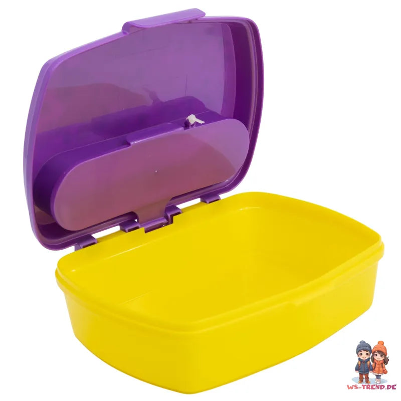 Disney Minnie Maus Mädchen 4 tlg. Set Brotdose Trinkflasche Gabel Löffel - WS-Trend.de