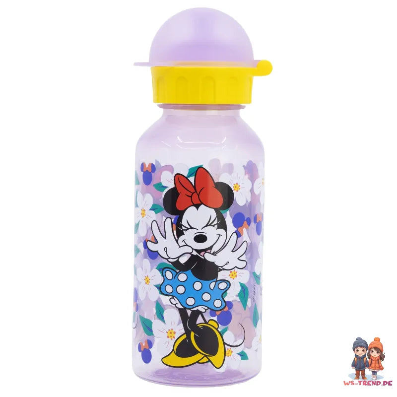 Disney Minnie Maus Kinder Wasserflasche Trinkflasche Flasche 370 ml - WS-Trend.de