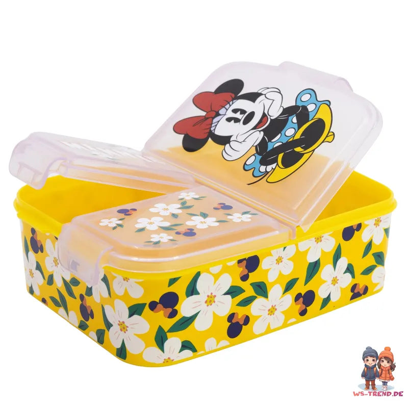Disney Minnie Maus Mädchen 2 tlg. Set Brotdose Trinkflasche 370 ml - WS-Trend.de