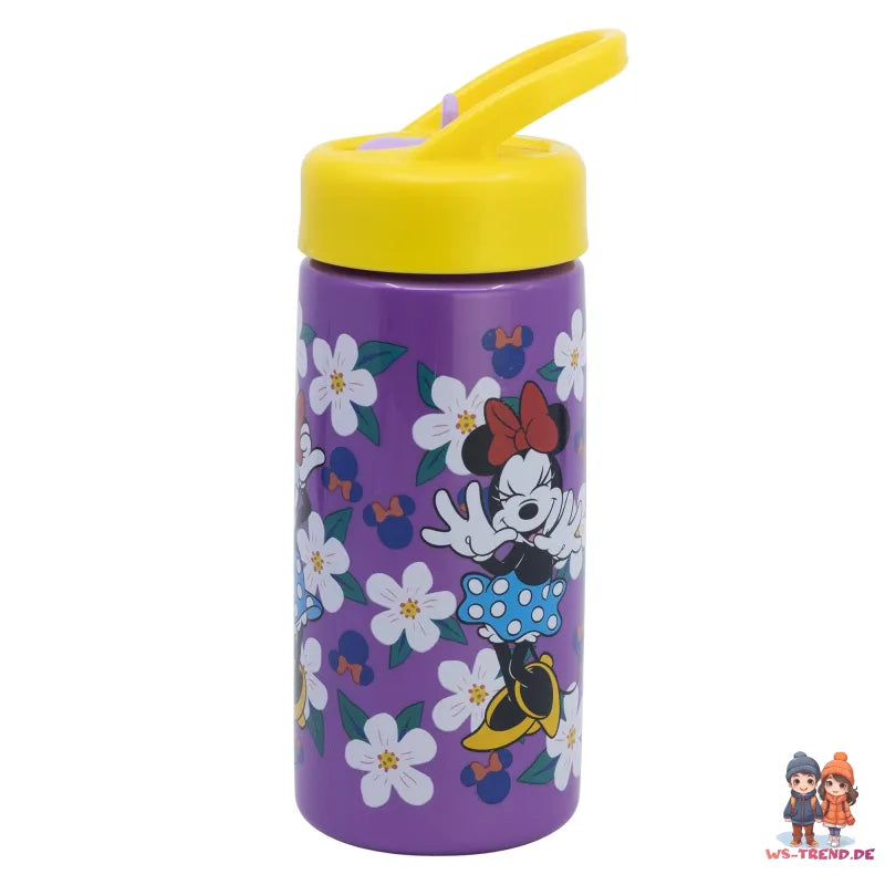 Disney Minnie Maus Kinder Wasserflasche Trinkflasche Flasche 410 ml - WS-Trend.de