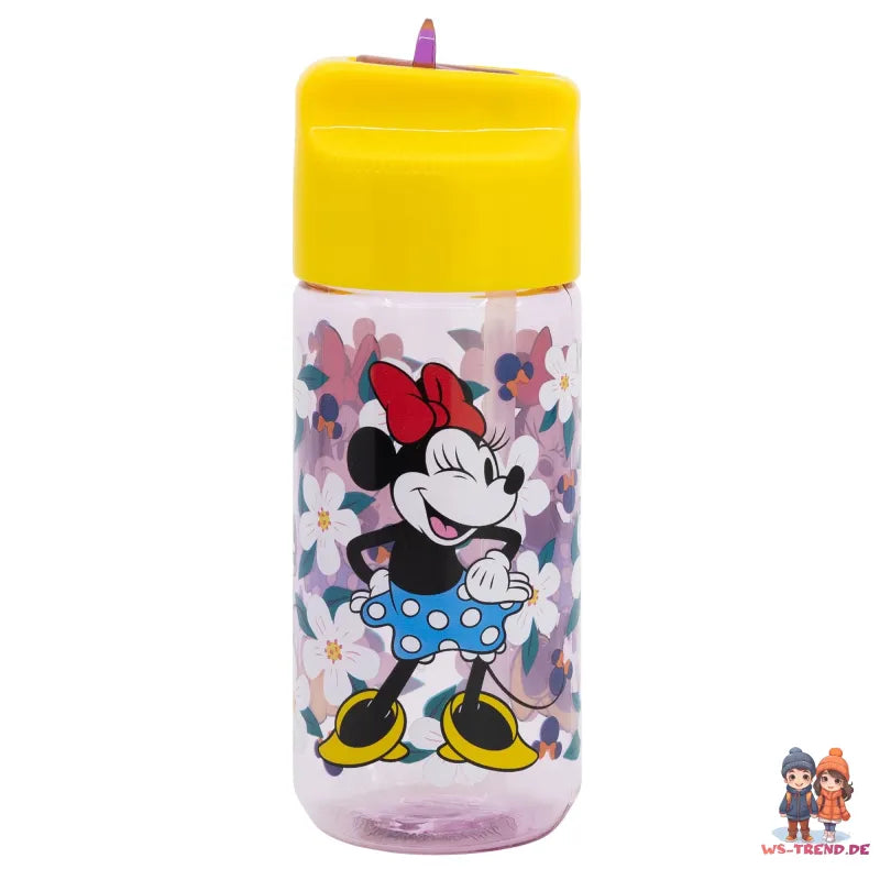 Disney Minnie Maus Kinder Wasserflasche Trinkflasche Flasche 430 ml - WS-Trend.de