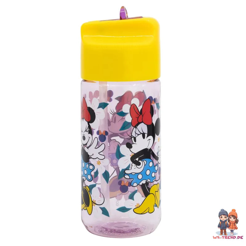Disney Minnie Maus Kinder Wasserflasche Trinkflasche Flasche 430 ml - WS-Trend.de