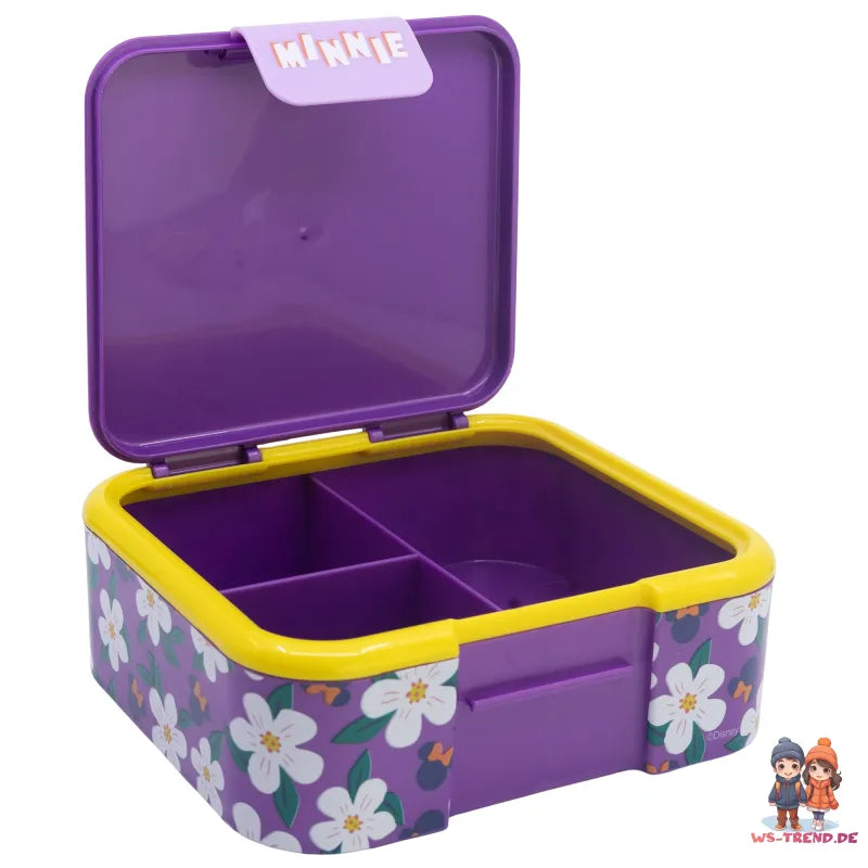Disney Minnie Maus Mädchen 2 tlg. Set XL Brotdose Aluminium Trinkflasche 530 ml - WS-Trend.de