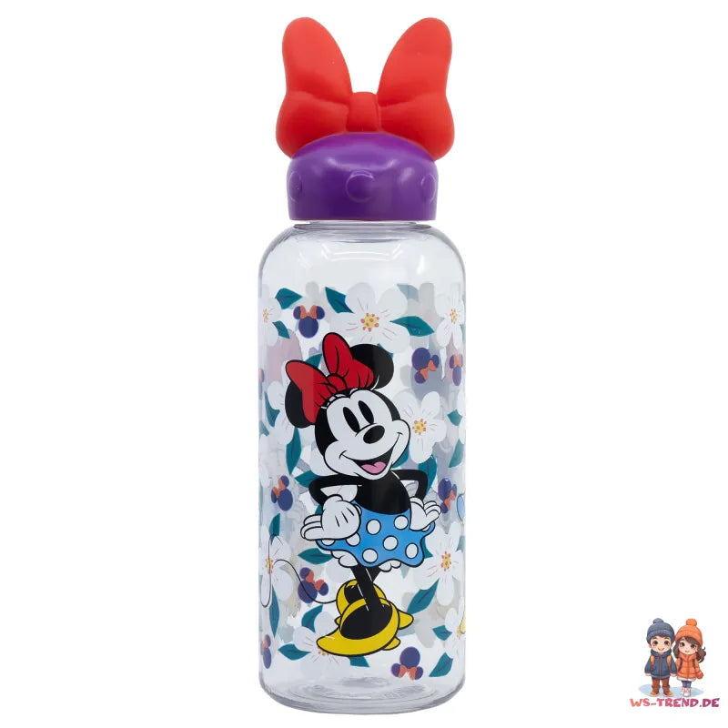 Disney Minnie Maus 3D Kinder Wasserflasche Trinkflasche Flasche 560 ml - WS-Trend.de