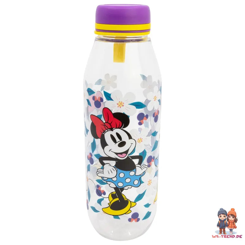 Disney Minnie Maus Kinder Wasserflasche Trinkflasche Flasche 650 ml - WS-Trend.de