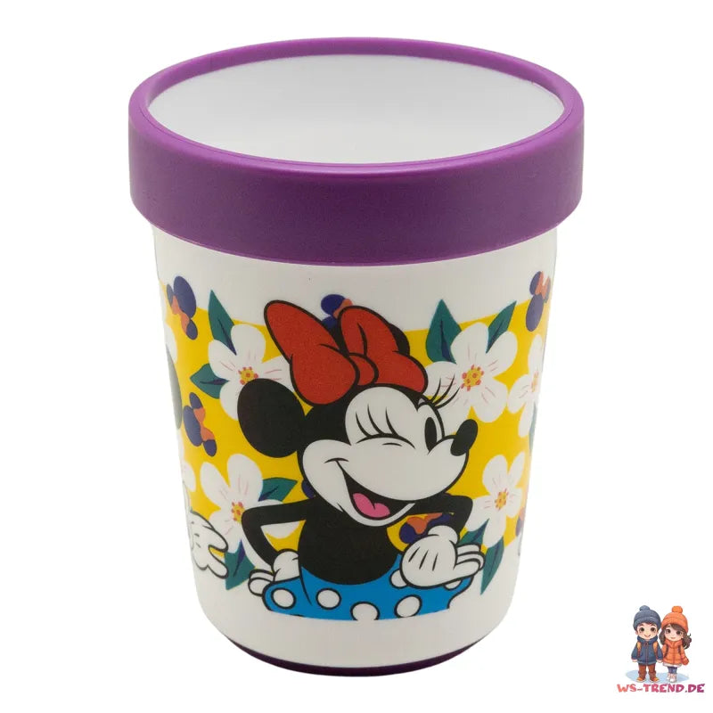 Disney Minnie Maus Kinder Anti-Rutsch Geschirr-Set 3 teilig Becher Teller Schüssel - WS-Trend.de