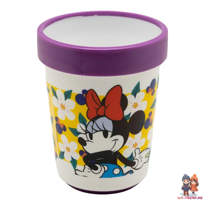Disney Minnie Maus Kinder Anti-Rutsch Geschirr-Set 3 teilig Becher Teller Schüssel - WS-Trend.de