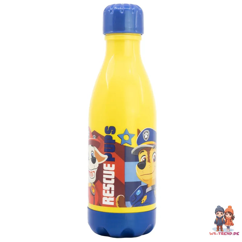 Paw Patrol Chase Rubble Marshall Wasserflasche Trinkflasche Flasche 560 ml - WS-Trend.de