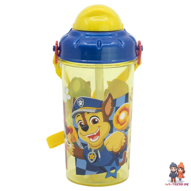 Paw Patrol Chase Rubble Marshall Wasserflasche Trinkflasche Flasche 465 ml - WS-Trend.de