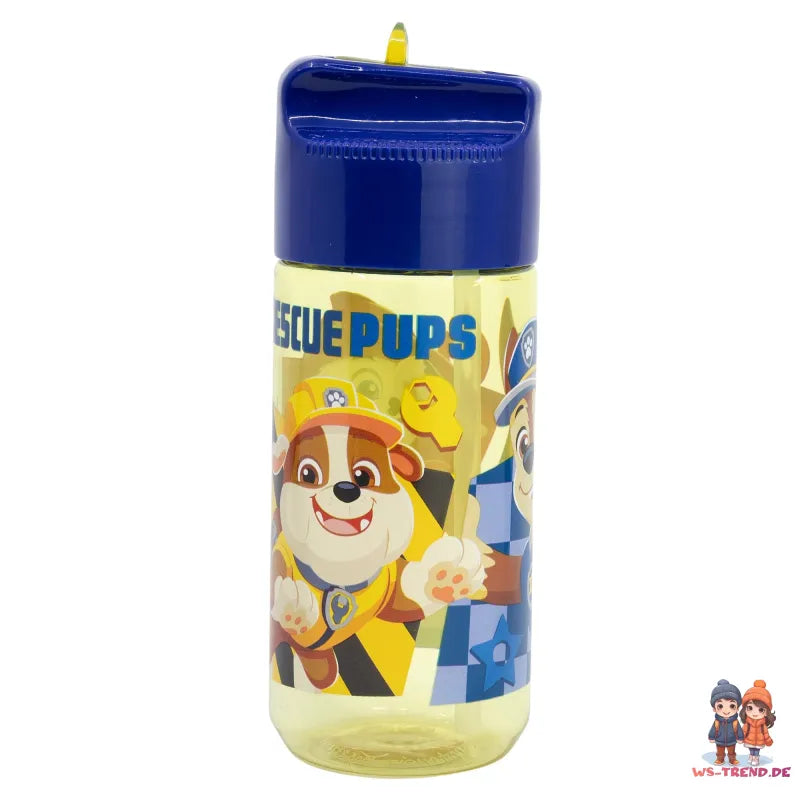 Paw Patrol Chase Rubble Marshall Wasserflasche Trinkflasche Flasche 430 ml - WS-Trend.de