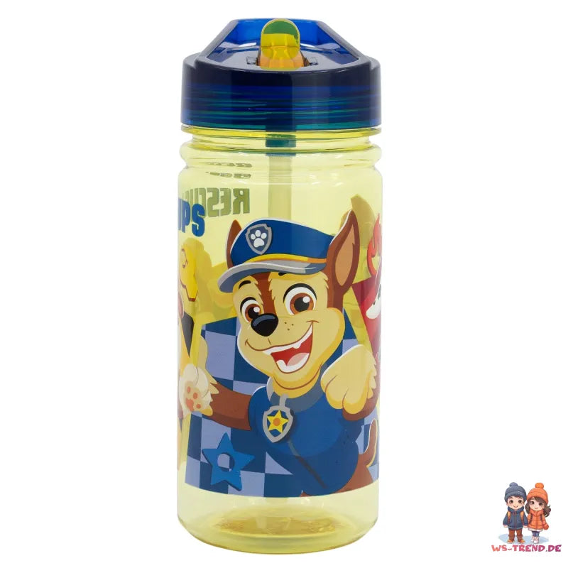 Paw Patrol Chase Rubble Marshall Wasserflasche Trinkflasche Flasche 475 ml - WS-Trend.de