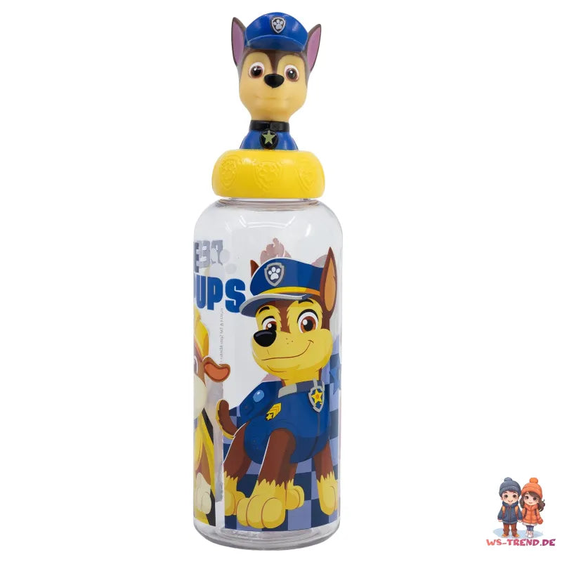 Paw Patrol 3D Kopf Chase Marshall Wasserflasche Trinkflasche Flasche 560 ml - WS-Trend.de