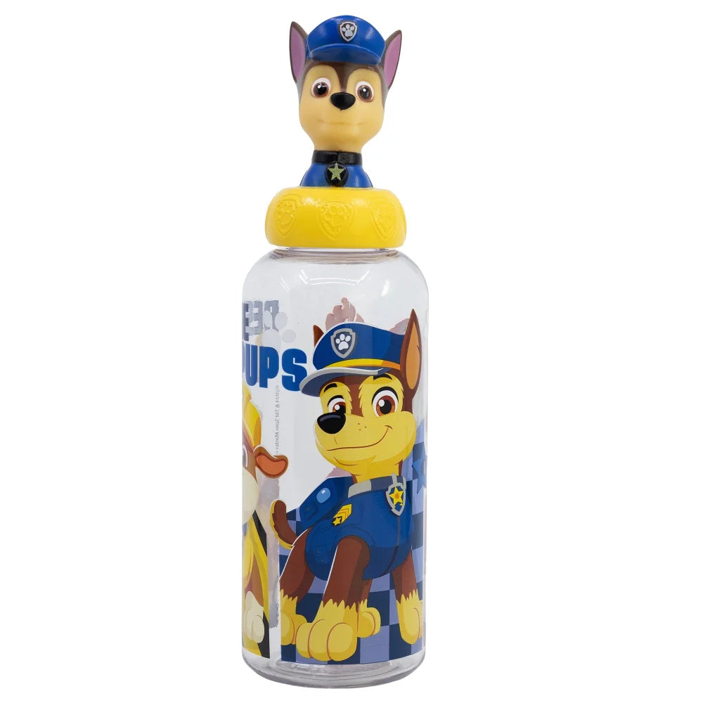 Paw Patrol 3D Kopf Chase Marshall Wasserflasche Trinkflasche Flasche 560 ml - WS-Trend.de