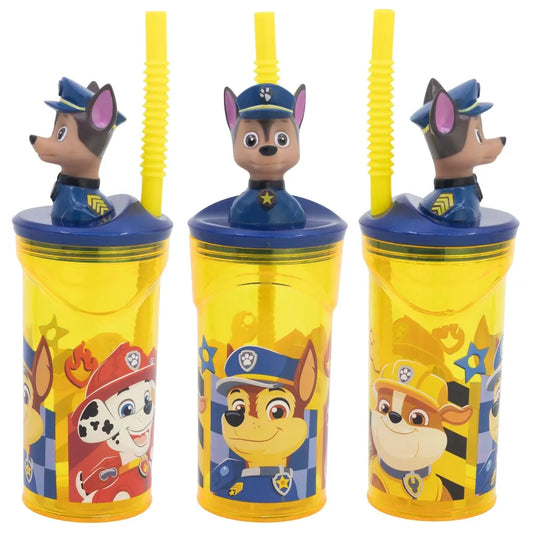 Paw Patrol 3D Kopf Chase Marshall Trinkbecher Becher 360 ml - WS-Trend.de
