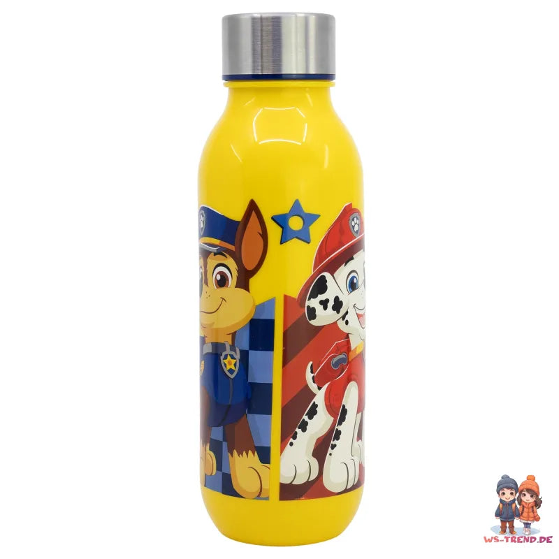 Paw Patrol Chase Rubble Marshall Wasserflasche Trinkflasche Flasche 640 ml - WS-Trend.de