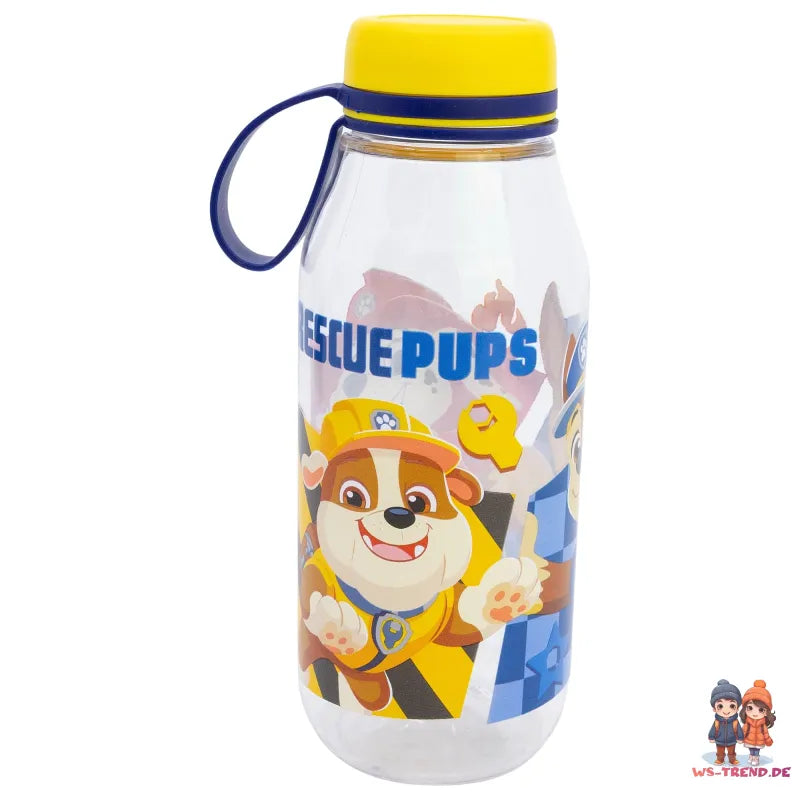 Paw Patrol Chase Rubble Marshall Wasserflasche Trinkflasche Flasche 460 ml - WS-Trend.de